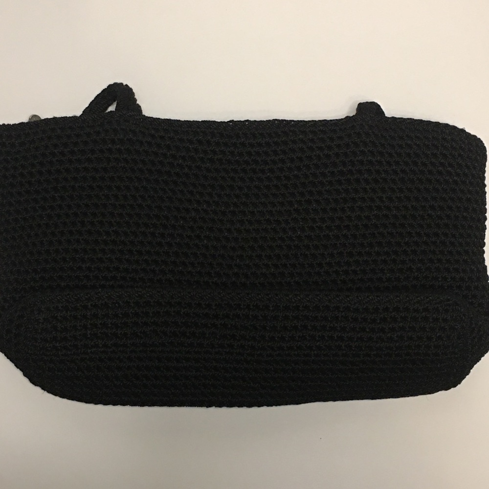 The Sak black crochet handbag purse - Picture 2 of 5